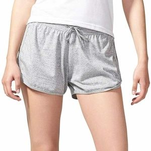 Gray Adidas Women's Dolphin Hem Shorts